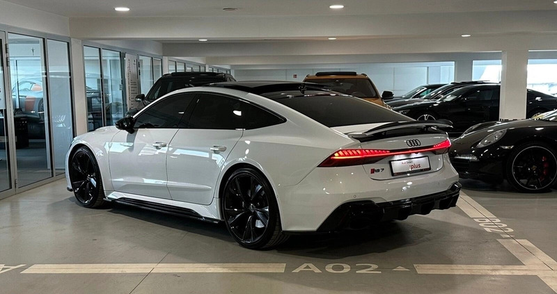 Audi RS7 cena 549000 przebieg: 36500, rok produkcji 2020 z Choroszcz małe 742